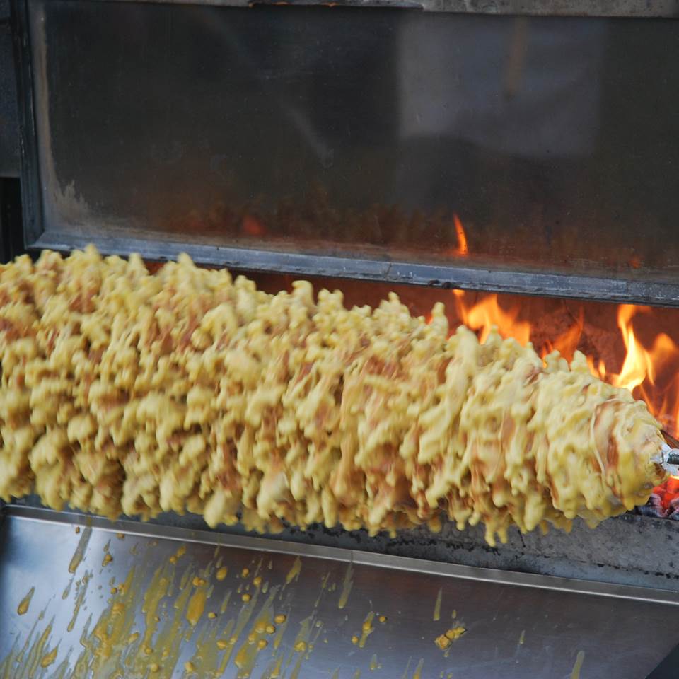Terroir ga^teau a` la broche